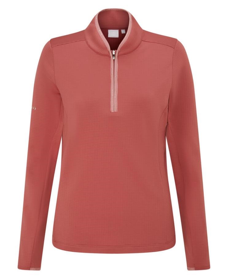 Ping Abigale Performance Fleece damska bluza, różowa