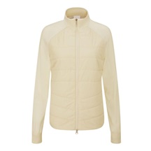 Ping Fran Hybrid full-zip damska kurtka, chalk/egret
