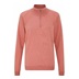 Ping Melodie Half-zip lined damski sweter, muted pink
