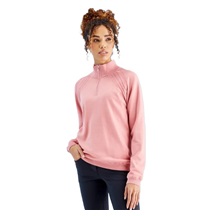 Ping Melodie Half-zip lined damski sweter, muted pink