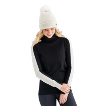 Ping Lockett Roll neck damski sweter, black/chalk