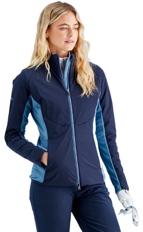 Ping Casey insulated hybrid damska kurtka, navy/blue fusion
