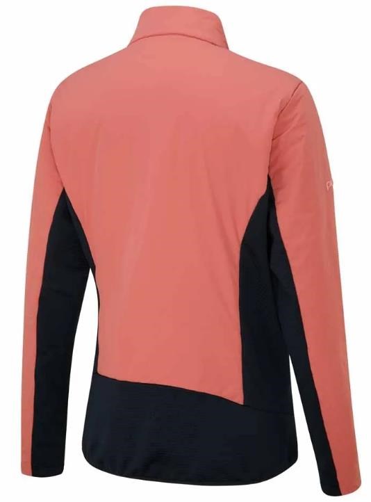 Ping Casey insulated hybrid damska kurtka, rose/navy