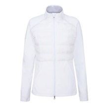 Ping Clare Zoned fleece damska kurtka, biała