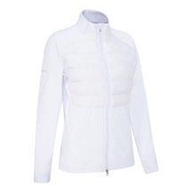 Ping Clare Zoned fleece damska kurtka, biała