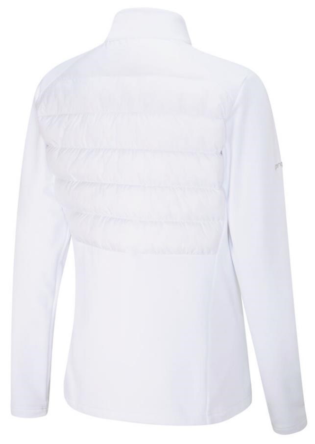 Ping Clare Zoned fleece damska kurtka, biała