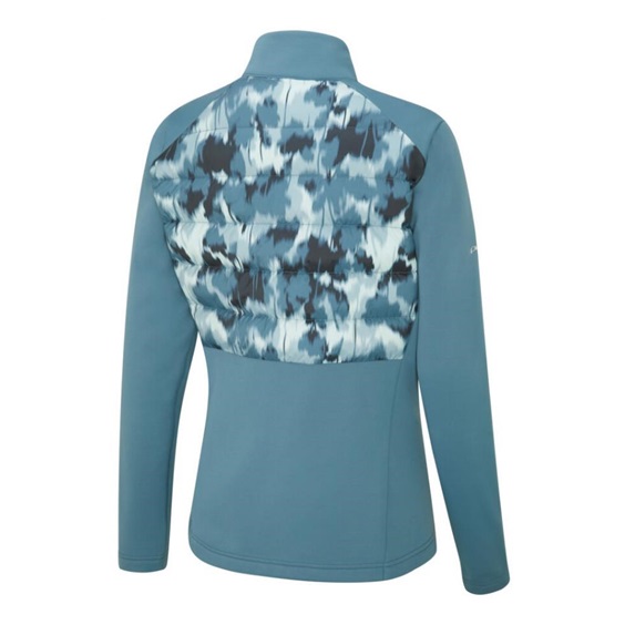 Ping Clare Zoned fleece damska kurtka, blue fusion/navy multi