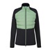 Ping Clare Zoned fleece damska kurtka, black/eucalyptus multi
