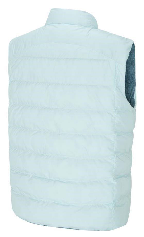 Ping Samantha Clo® insulated reversible damska kamizelka, opal/blue fusion multi
