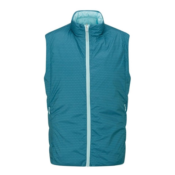 Ping Samantha Clo® insulated reversible damska kamizelka, opal/blue fusion multi