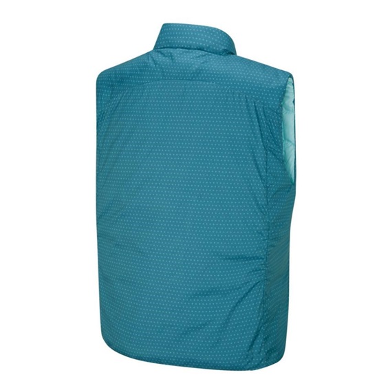 Ping Samantha Clo® insulated reversible damska kamizelka, opal/blue fusion multi