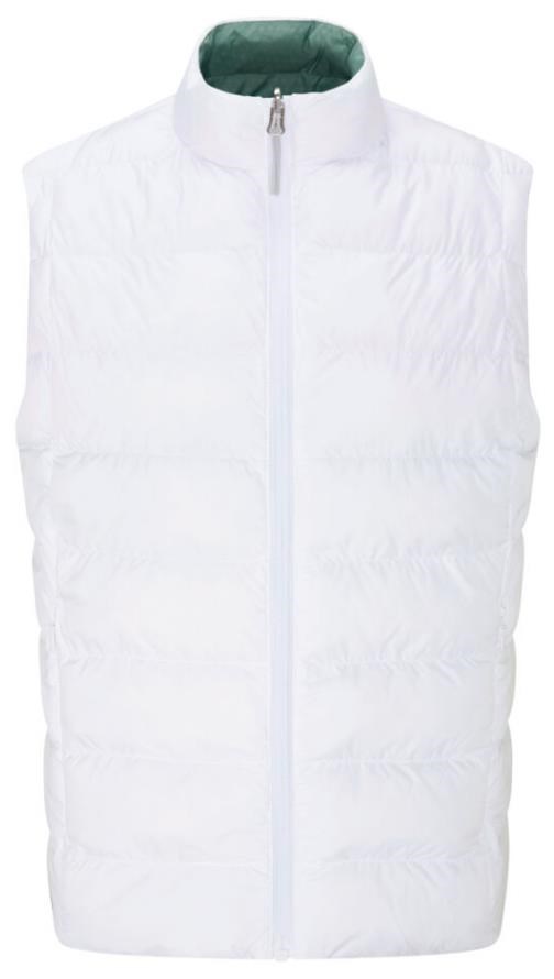 Ping Samantha Clo® insulated reversible damska kamizelka, white/eucalyptus multi