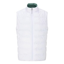 Ping Samantha Clo® insulated reversible damska kamizelka, white/eucalyptus multi