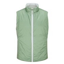 Ping Samantha Clo® insulated reversible damska kamizelka, white/eucalyptus multi
