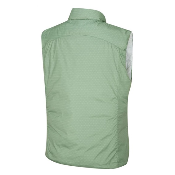 Ping Samantha Clo® insulated reversible damska kamizelka, white/eucalyptus multi