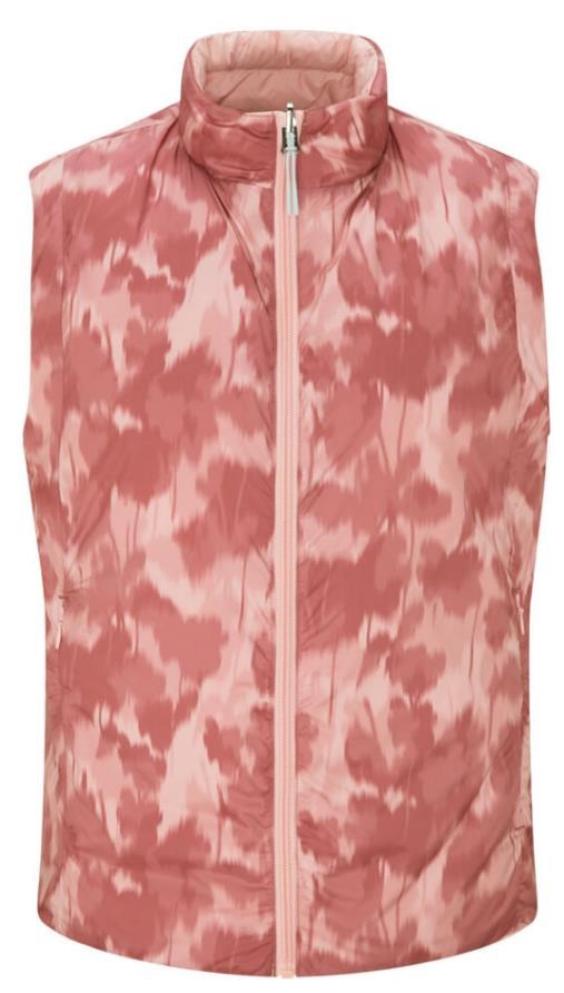 Ping Samantha Clo® insulated reversible damska kamizelka, quartz/rose multi