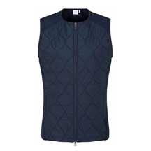 Ping Seren insulated collarless damska kamizelka, granatowa