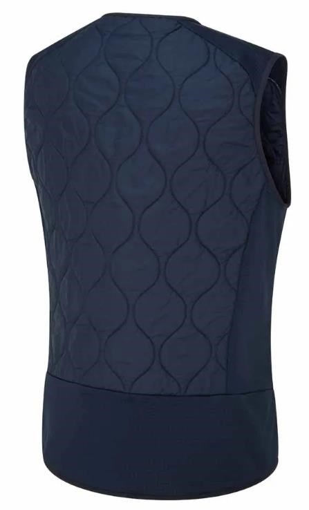 Ping Seren insulated collarless damska kamizelka, granatowa