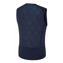 Ping Seren insulated collarless damska kamizelka, granatowa