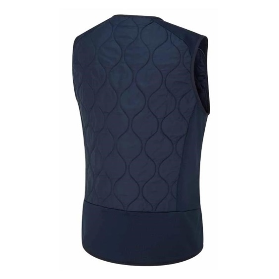 Ping Seren insulated collarless damska kamizelka, granatowa