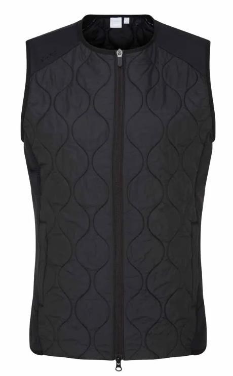 Ping Seren insulated collarless damska kamizelka, czarna