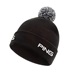 PING Cresting Knit męska czapka zimowa, czarna