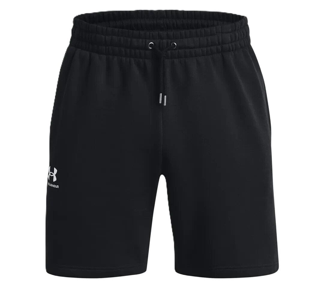 Under Armour Essential Fleece spodenki męskie, czarne