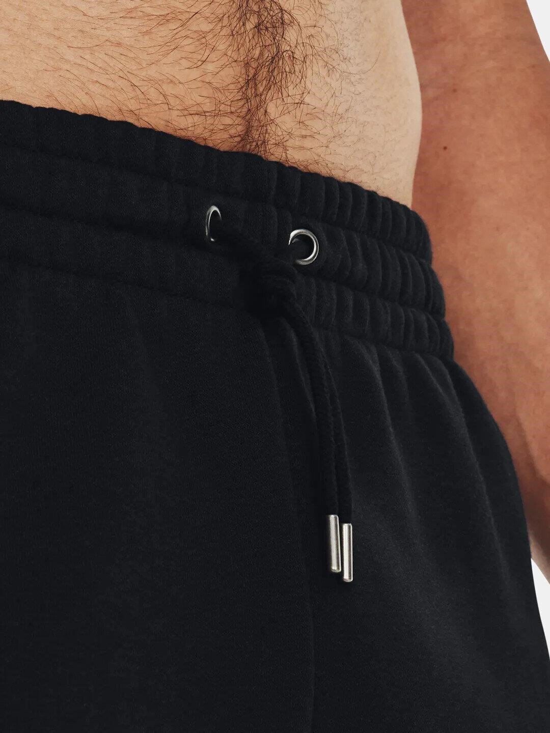 Under Armour Essential Fleece spodenki męskie, czarne