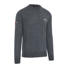 Callaway Crew Neck Merino Mix męski sweter, szary