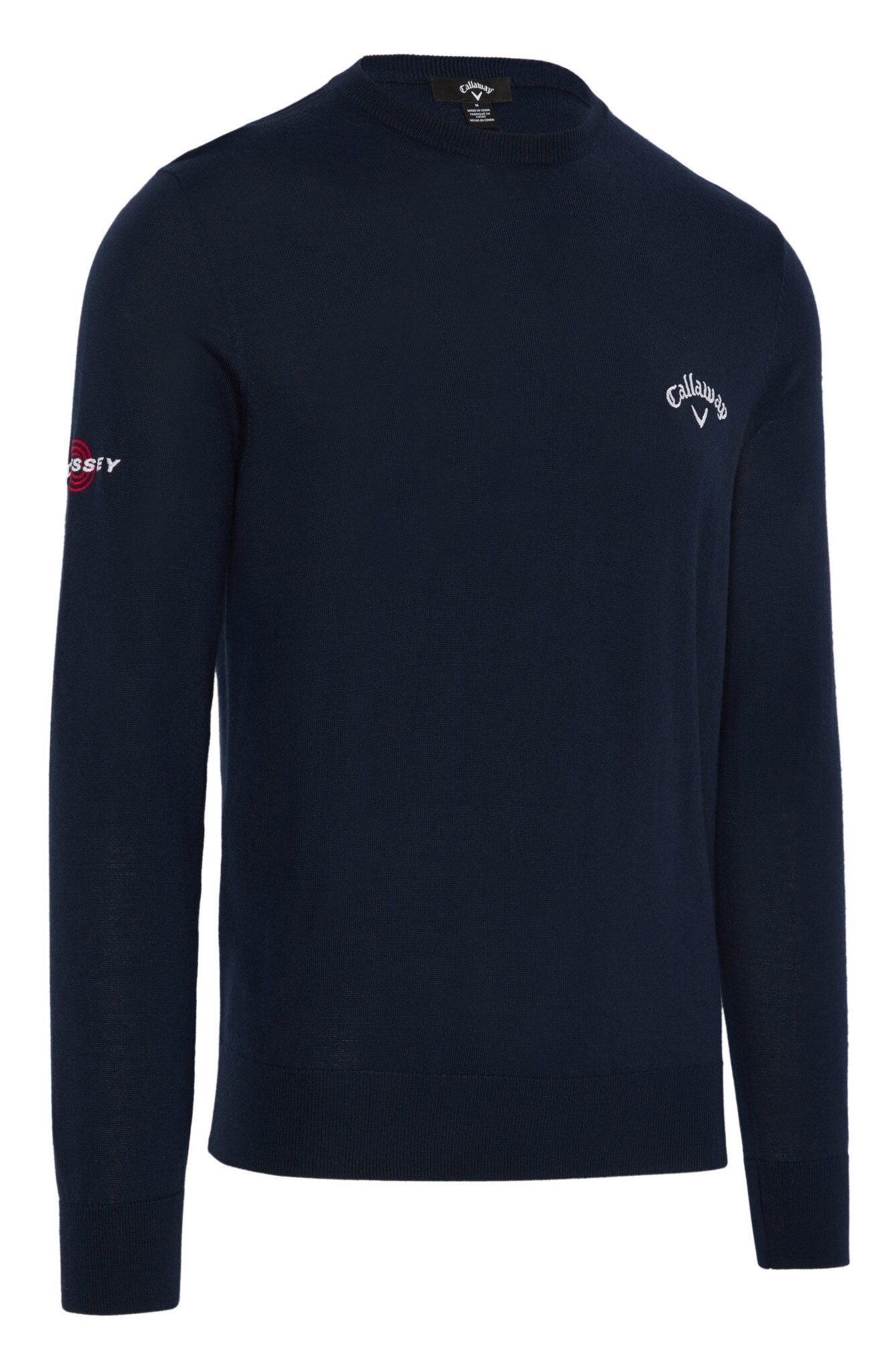 Callaway Crew Neck Merino Mix męski sweter, granatowy