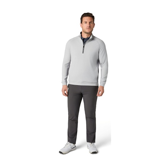 Callaway Brushed Rib 1/4 Zip męska bluza, concrete
