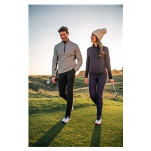 Callaway Brushed Rib 1/4 Zip męska bluza, concrete