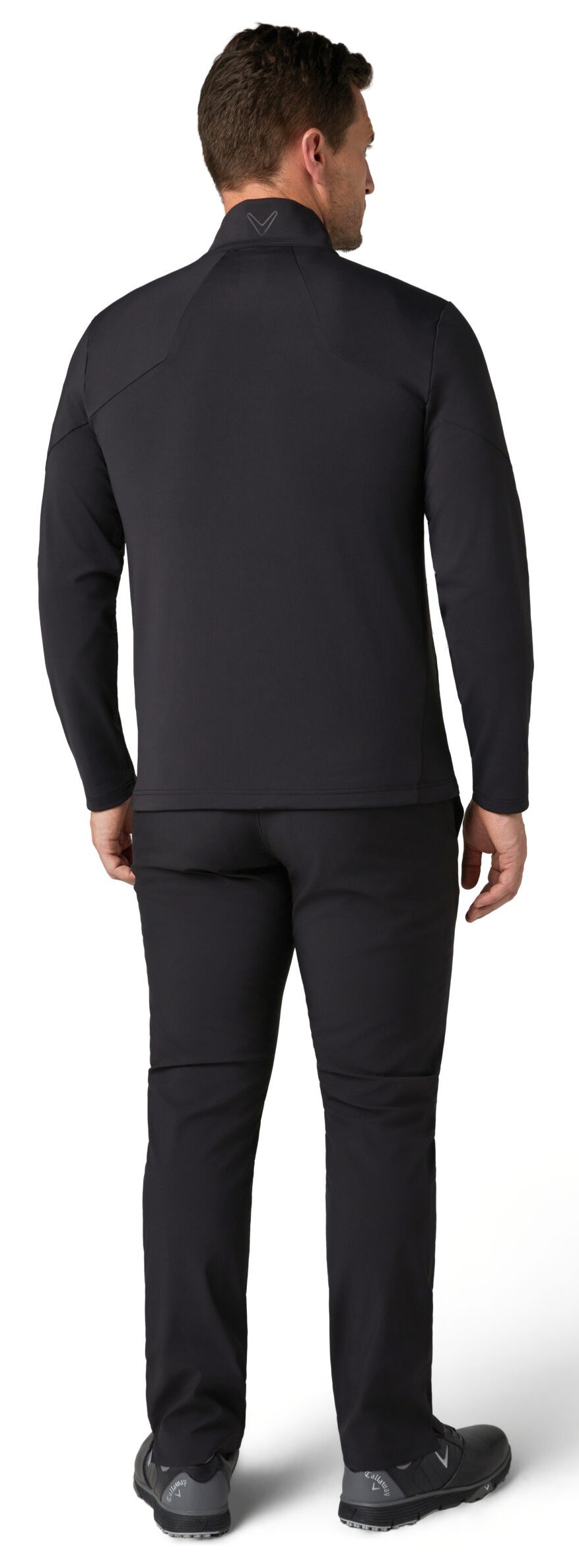 Callaway Mixed Media Full Zip męska kurtka, caviar