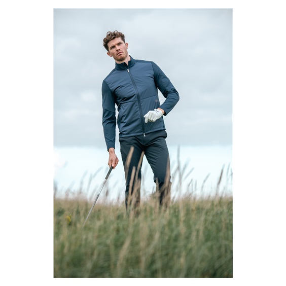 Callaway Mixed Media Full Zip męska kurtka, granatowa