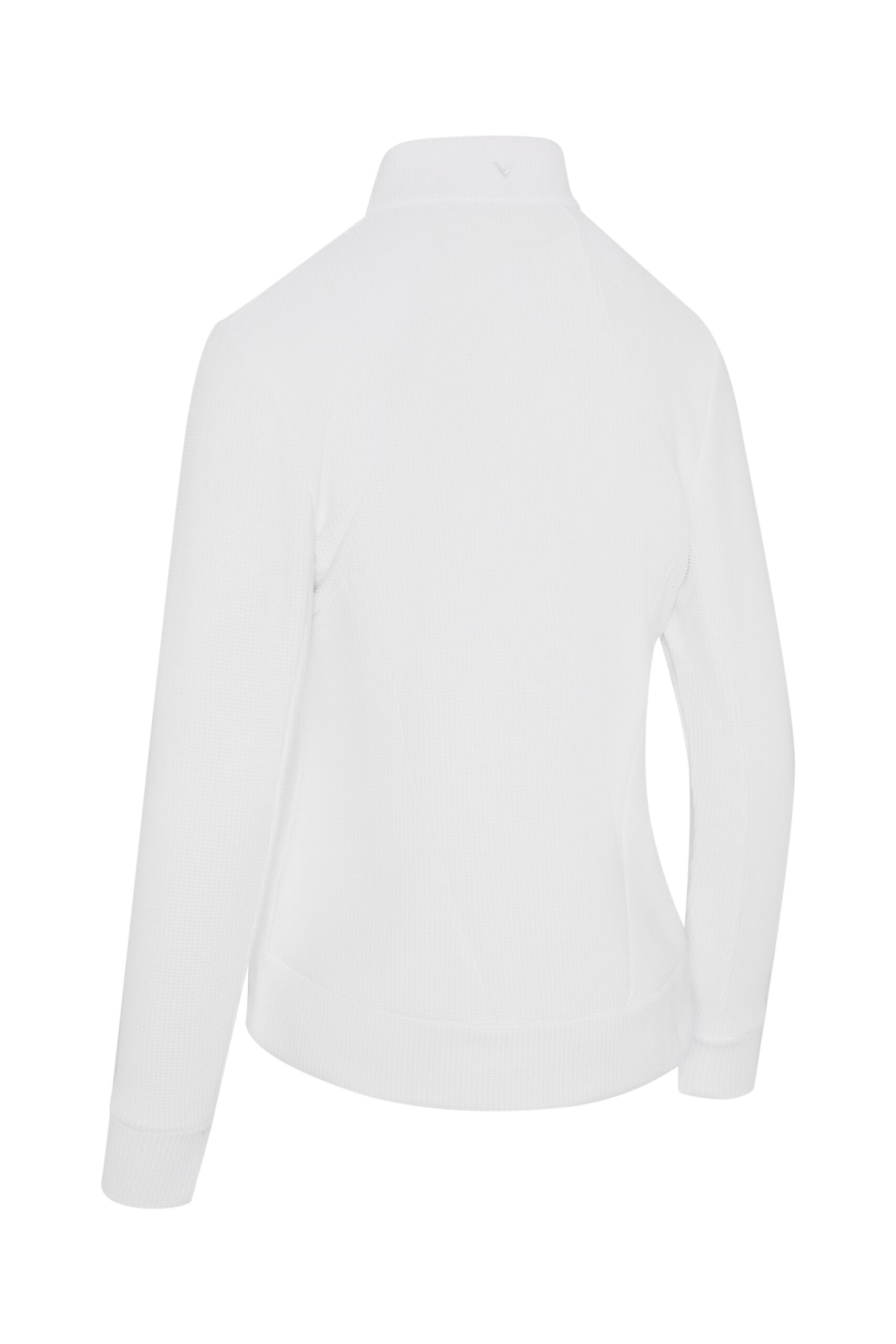 Callaway Stretch Waffle Knit Fleece damska kurtka, biała