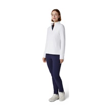 Callaway Stretch Waffle Knit Fleece damska kurtka, biała