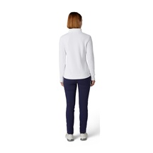 Callaway Stretch Waffle Knit Fleece damska kurtka, biała