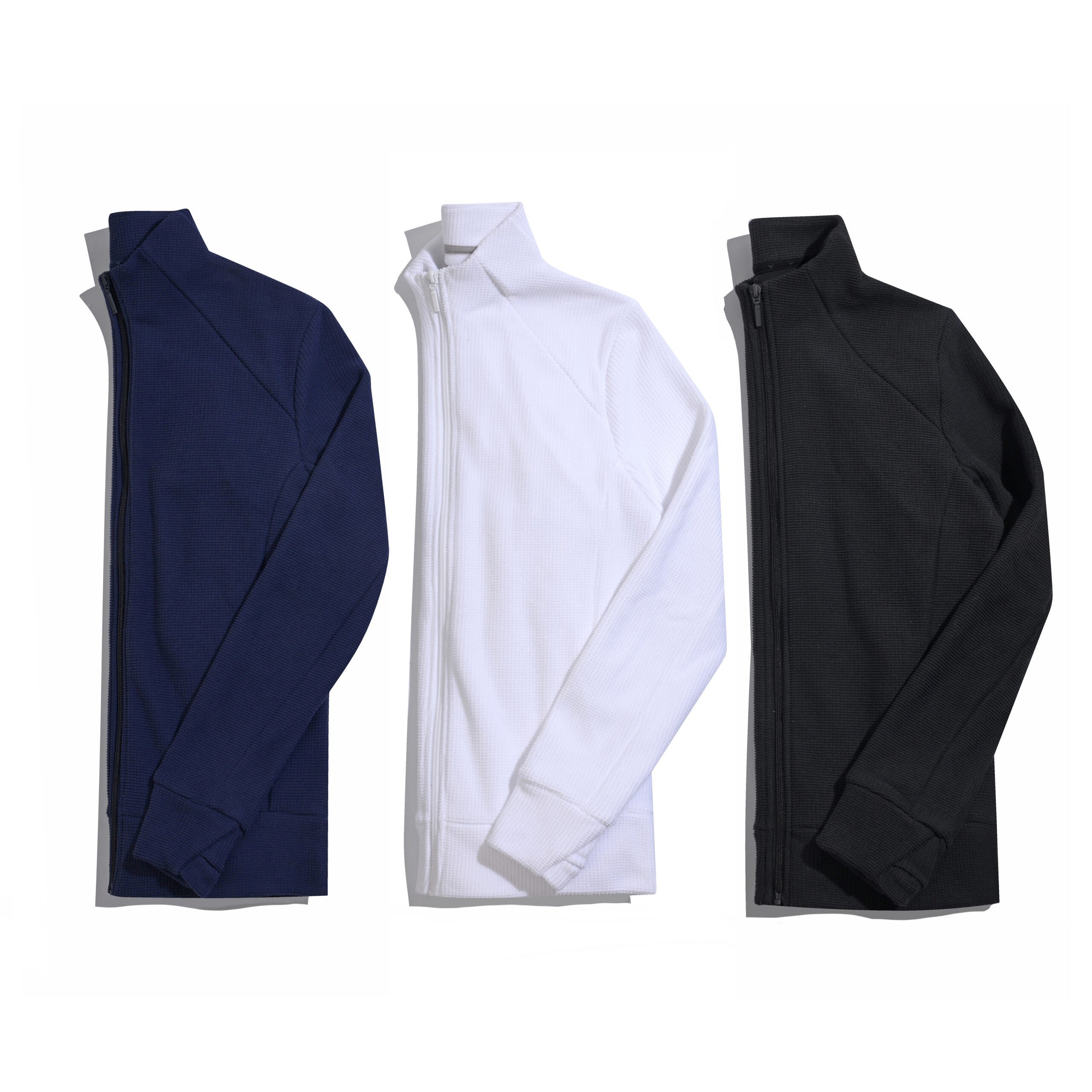 Callaway Stretch Waffle Knit Fleece damska kurtka, biała