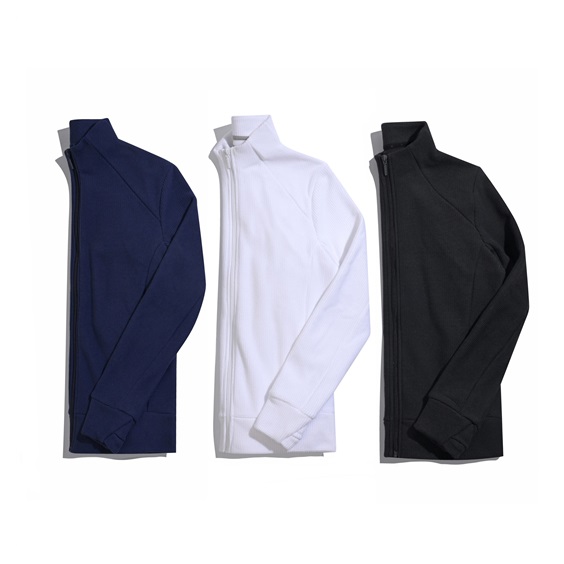 Callaway Stretch Waffle Knit Fleece damska kurtka, biała