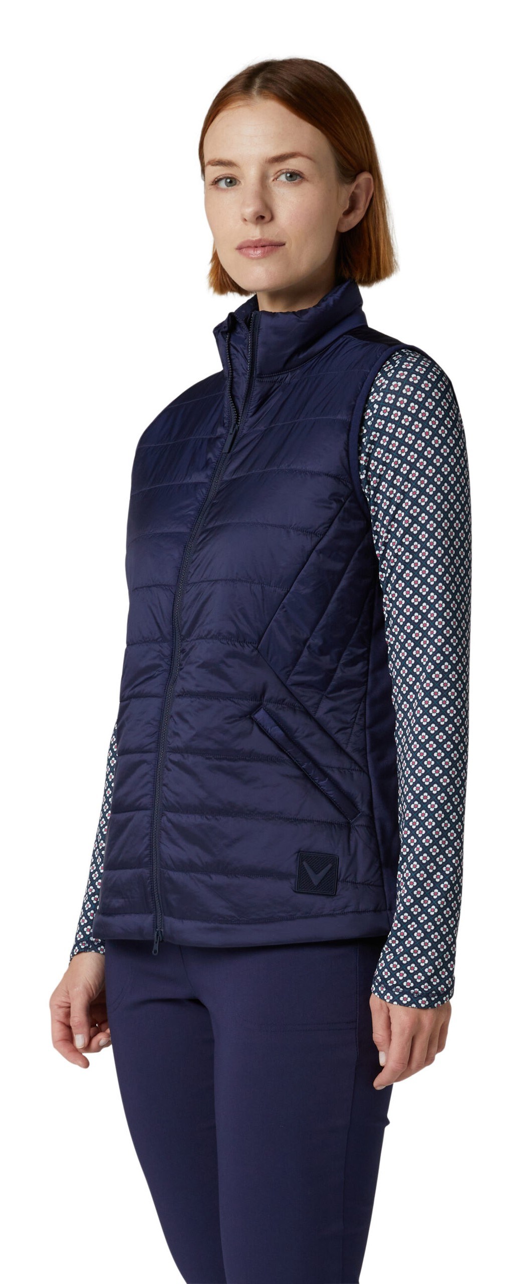Callaway Quilted Puffer damska kamizelka, granatowa