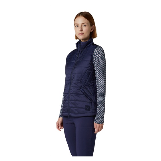 Callaway Quilted Puffer damska kamizelka, granatowa