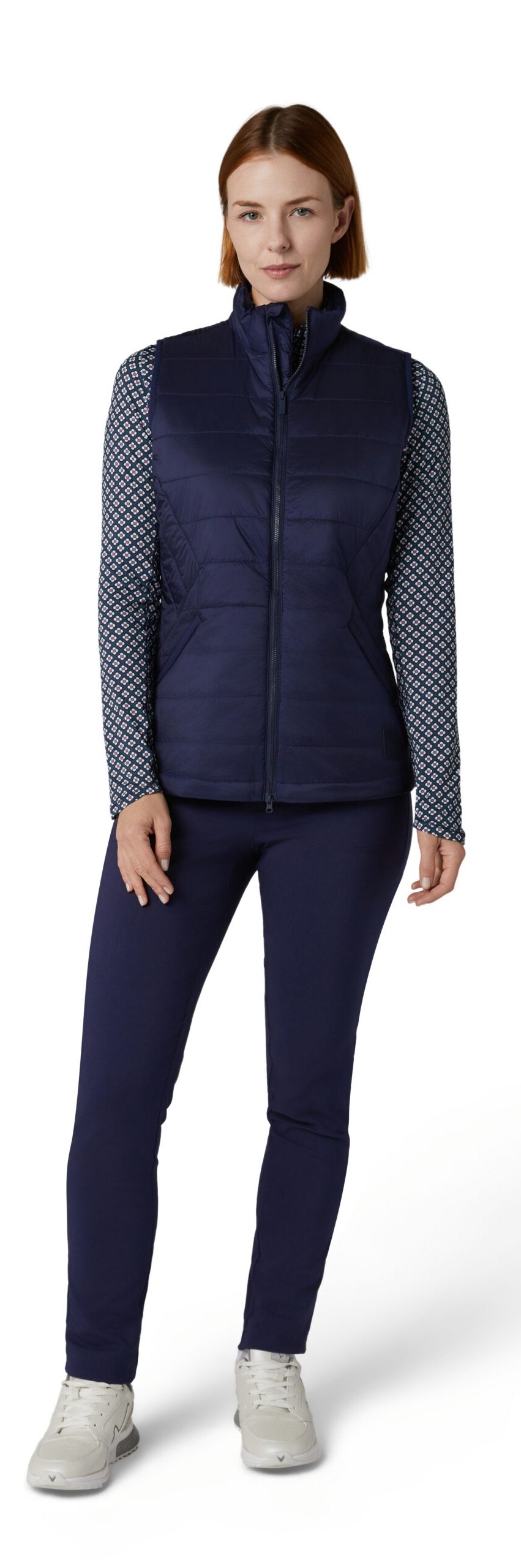 Callaway Quilted Puffer damska kamizelka, granatowa