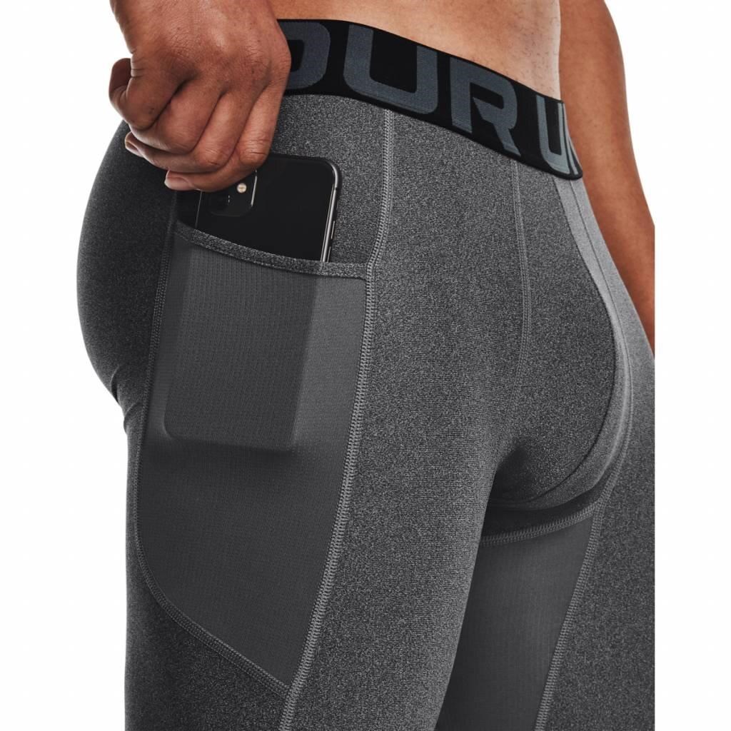 Under Armour HeatGear Shorts męskie bokserki kompresyjne, szare