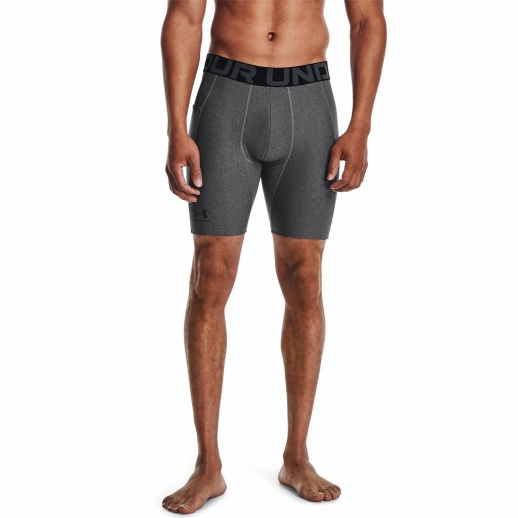 Under Armour HeatGear Shorts męskie bokserki kompresyjne, szare