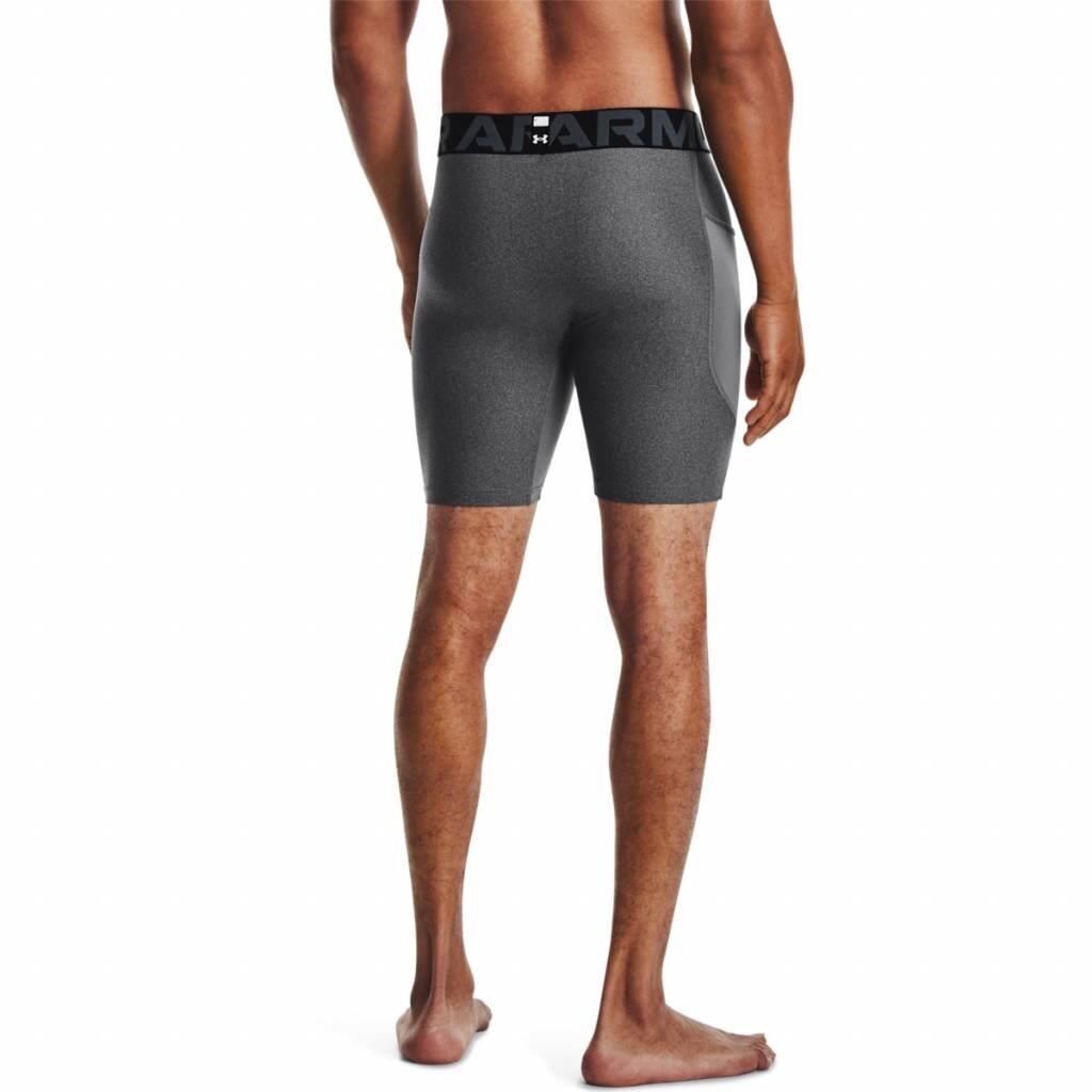 Under Armour HeatGear Shorts męskie bokserki kompresyjne, szare