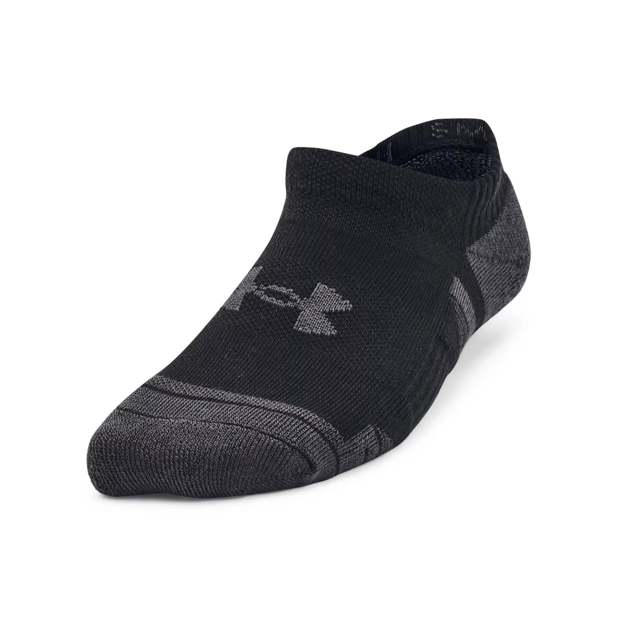 Under Armour Y Performance Tech skarpetki dziecięce, 3pary, czarne