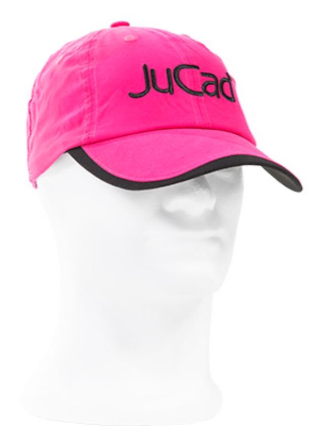 JuCad soft czapka z daszkiem, różowa