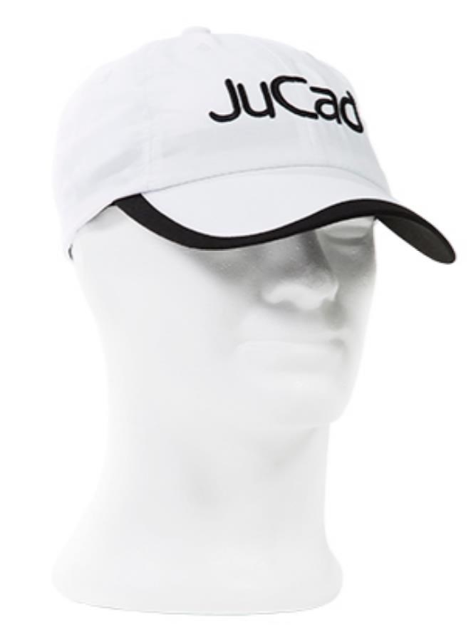 JuCad soft czapka z daszkiem, biała