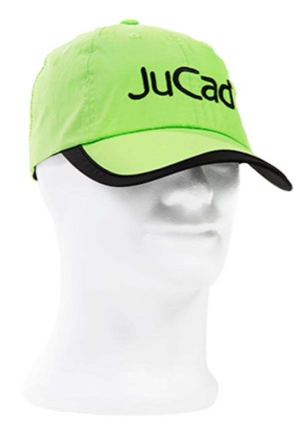 JuCad soft czapka z daszkiem, zielona