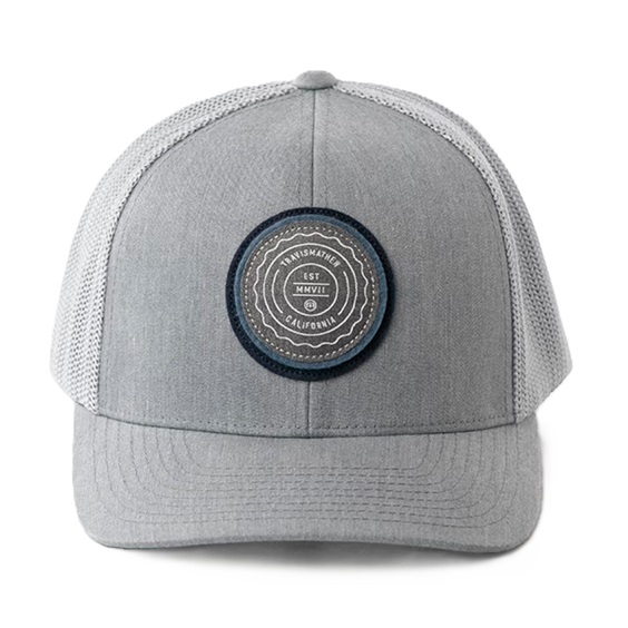 Travis Mathew The Patch Youth Hat czapka z daszkiem dla dzieci, szara